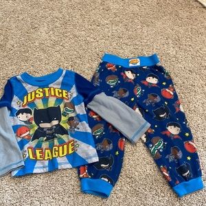 Justice league, Mickey pj’s